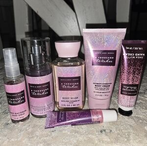 Bath & Body Works A Thousand Wishes 6 Piece Body Care Set